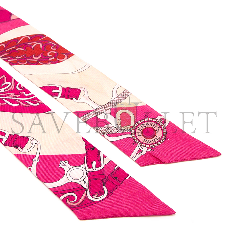 HERMES AMAZON FESTIVAL TWILLY SCARF (83*8cm)